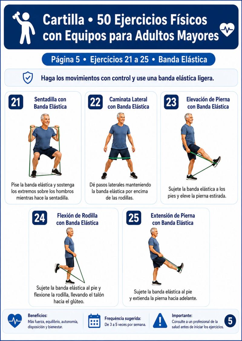 Página 5 del material de ejercicios para adultos mayores
